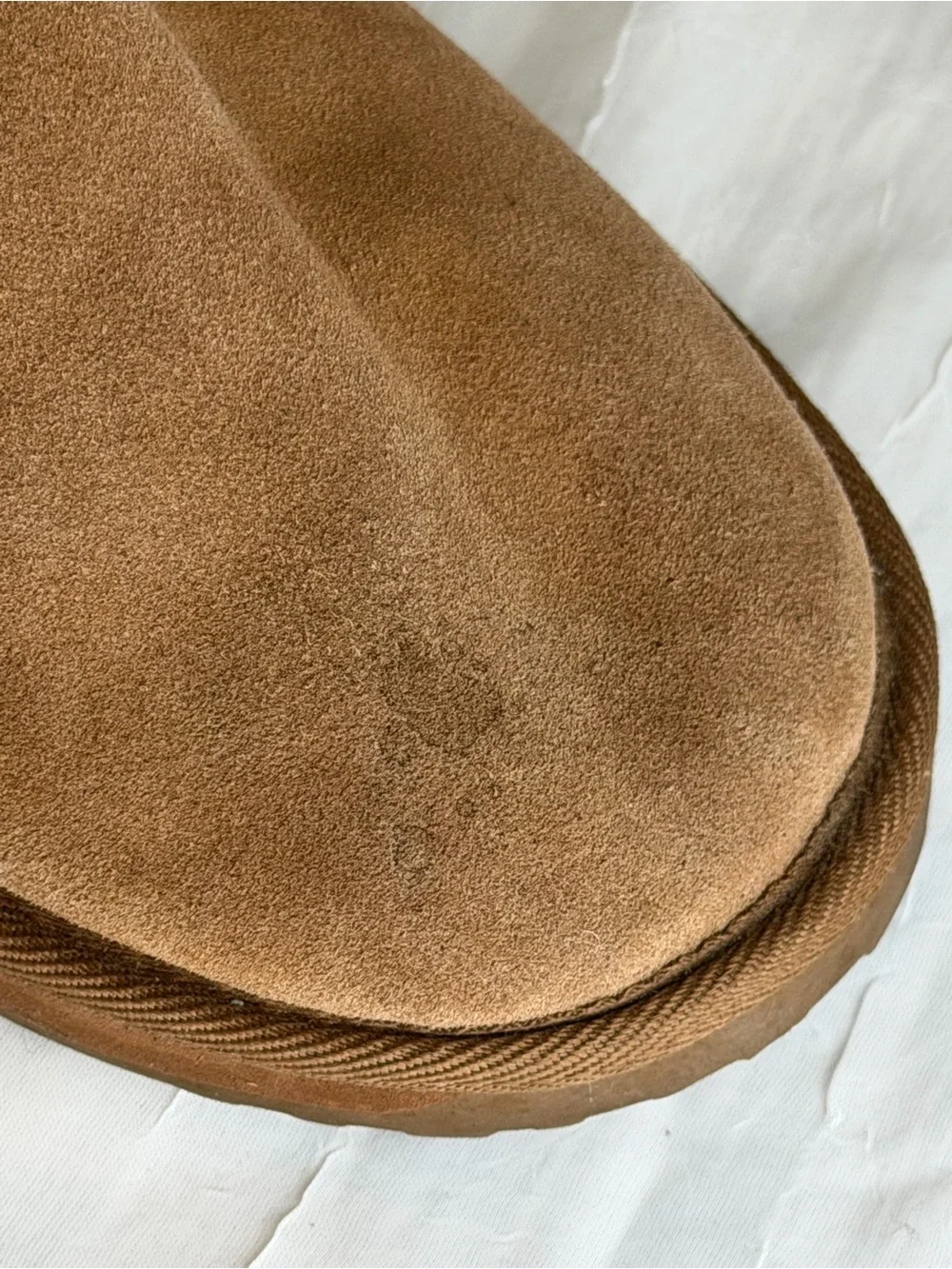 Emu Chestnut Suede Lace-Up Shearling Boots